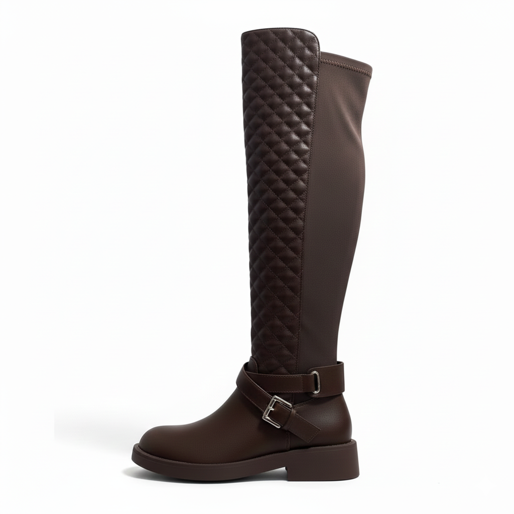The Over-the-Knee Quilted Boot