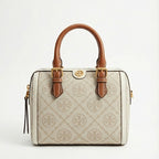 Classic Monogram Jacquard Barrel Bag