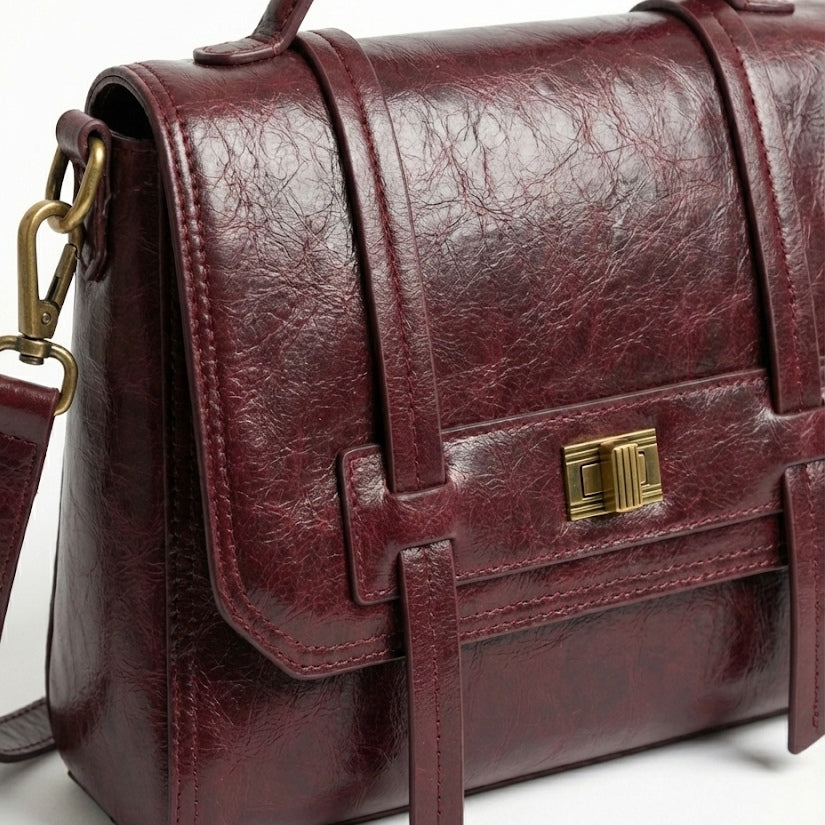 Vintage Leather Satchel