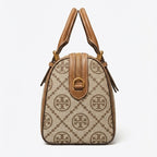 Classic Monogram Jacquard Barrel Bag