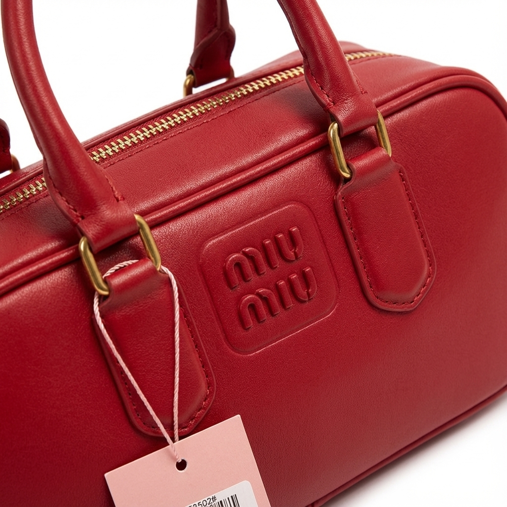 Chic Structured Bowler Miu Miu Bag